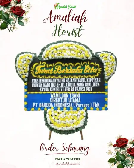 Papan Bunga Duka Banjaretno